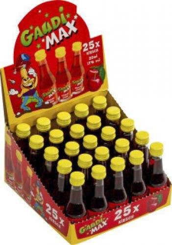 Gaudimax Kirschlikör Alk.17vol.% 25x0,02l Gaudimax Kirschlikör Alk.17vol.% 25x0,02l