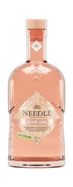 Needle Rosé Dry Gin Alk.40vol.% 0,5l