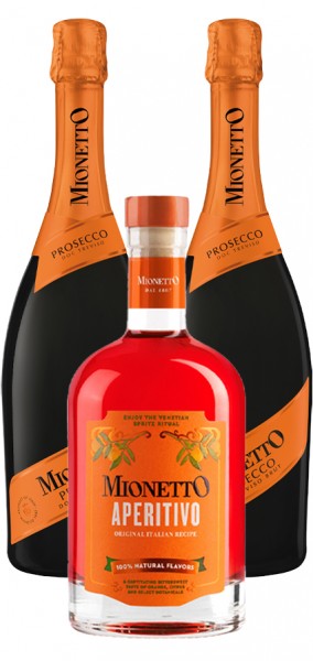 Mionetto Prosecco & Aperitivo 3er Paket Henkell & Co Sektkellerei KG Wasgau Weinshop DE