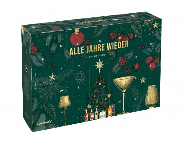 Scheibel Adventskalender 2025 23x20ml 1x100ml