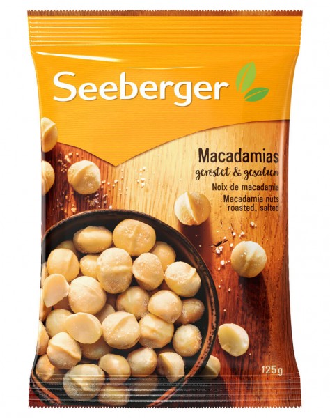 Seeberger Macadamia gesalzen - 125 g