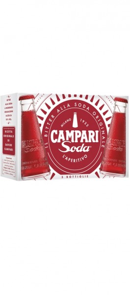 Campari Soda Alk.10vol.% 5x98ml