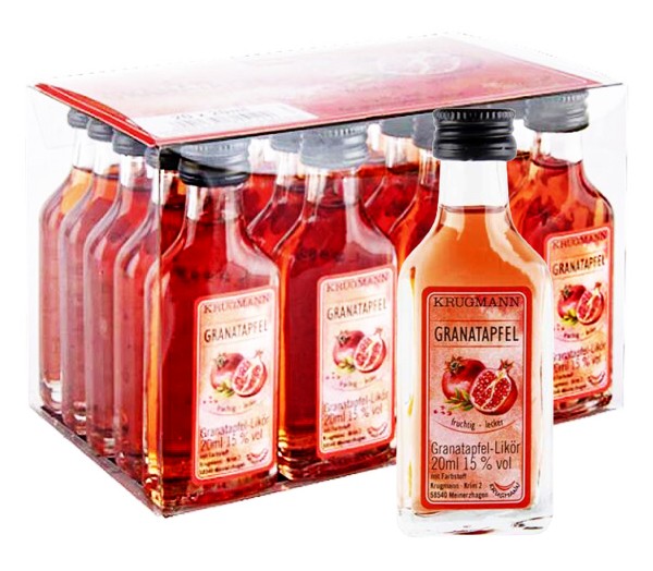 Krugmann Granatapfel 15vol.% 20x0,02l