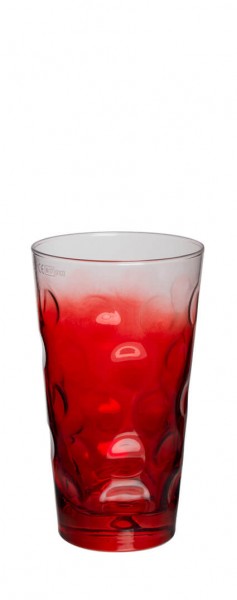 Böckling - Dubbeglas 0,5l Verlauf Rot