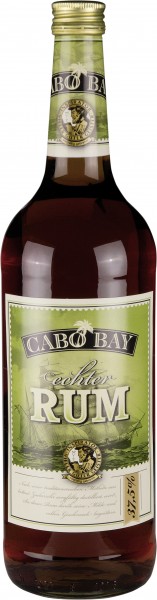 Cabo Bay echter Rum Alk.37,50vol.% 1l