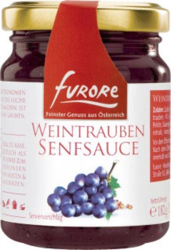 Furore - Weintrauben Senfsauce 180g