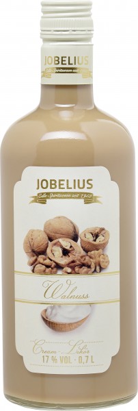 Jobelius Walnuss Cream Likör Alk.17vol.% 0,7l