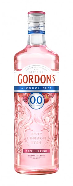Gordon%27s Pink 00% Gin alkoholfrei 07l Diageo Germany GmbH Wasgau Weinshop DE