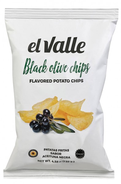 Patatas Fritas Black Olive 130g