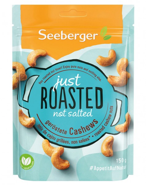 Seeberger Cashewkerne geröstet - 150 g