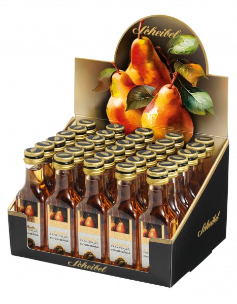Scheibel - Moor-Birne Premium Plus Alk.40vol.% 30x0,02l
