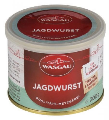 WASGAU - Jagdwurst (200g-Dose)