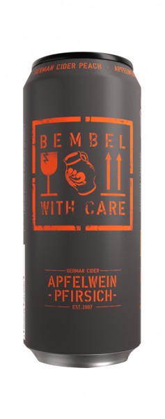 Bembel with Care - Apfelwein Pfirsich 0,5l Dose