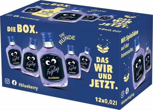 Kleiner Feigling Blueberry Alk.15vol.% 12x0,02l Kleiner Feigling Blueberry Alk.15vol.% 12x0,02l