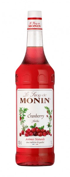 Monin Sirup Cranberry 1,0l