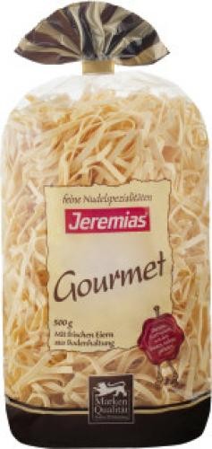 Jeremias - Bandnudeln 4mm Gourmet 500g Jeremias - Bandnudeln 4mm Gourmet 500g