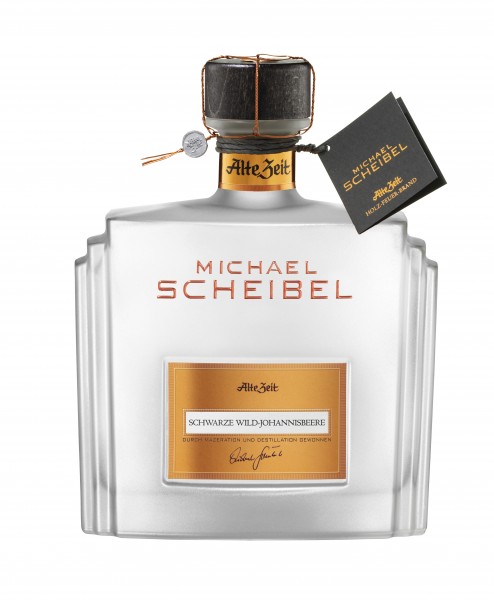 Scheibel Alte Zeit Schwarze Wild-Johannisbeere Brand Alk.41vol.% 0,7l
