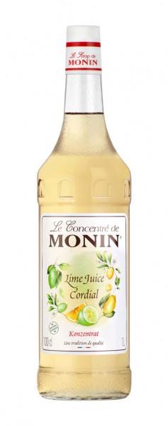 Monin Sirup Lime Juice Cordial 1l