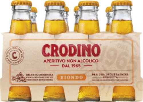 Crodino alkoholfreier Bitter 8x100ml Campari Deutschland GmbH Wasgau Weinshop DE