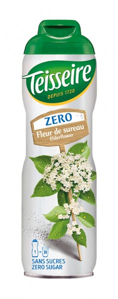 Teisseire Zero Sirup Holunderblüte 0,6l