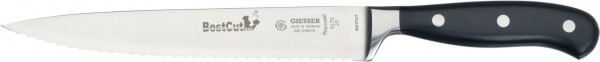 Giesser BestCut Kochmesser mit Wellenschliff 20 cm Giesser Johannes Messerfabrik Wasgau Weinshop DE