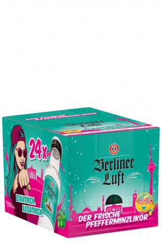 Berliner Luft Pfefferminzlikör Alk.18vol.% 24x0,02 l Berliner Luft Pfefferminzlikör Alk.18vol.% 24x0,02 l