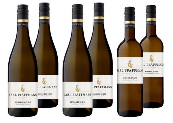 WeinPaket BURGUNDER by Karl Pfaffmann Karl Pfaffmann GmbH & Co. KG Wasgau Weinshop DE