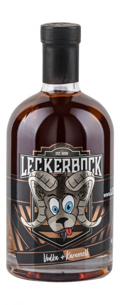 Leckerbock - Vodka + Karamell Alk.18vol.% 0,7l