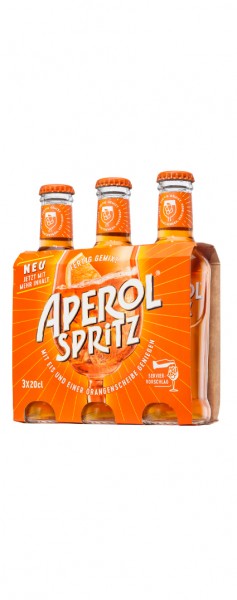 Aperol Spritz Alk.10,5vol.% 3x200ml