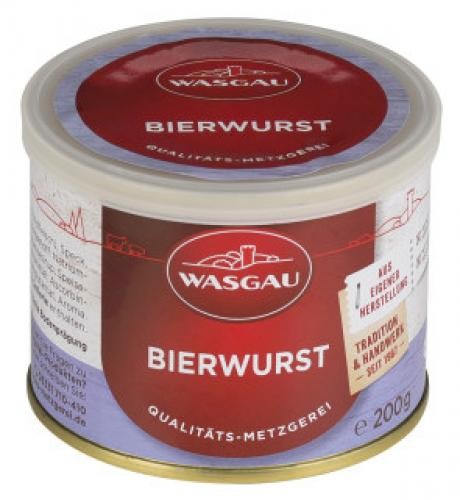 WASGAU - Bierwurst (200g-Dose)