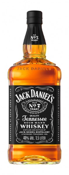 Jack Daniel's Whiskey Alk.40vol.% 1,5l Großflasche