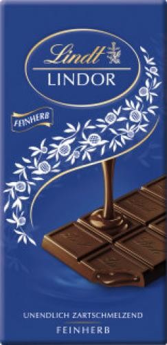Lindt - Lindor Schokolade Feinherb 100g