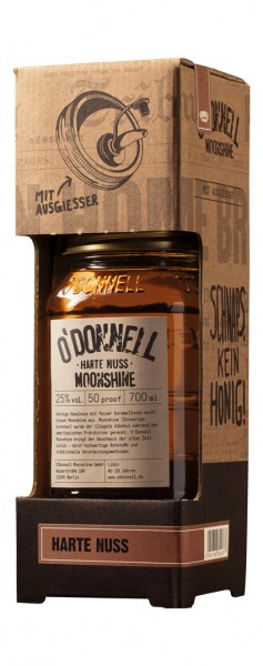 O'Donnell Moonshine - Harte Nuss Alk.25vol.% 0,7l GP