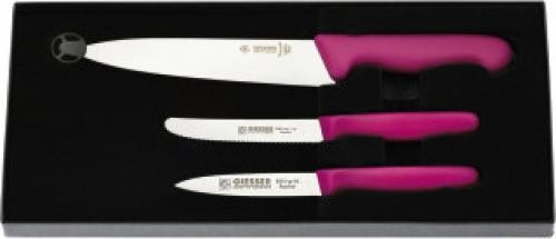 Giesser - Küchenmesser Pink 3er Set