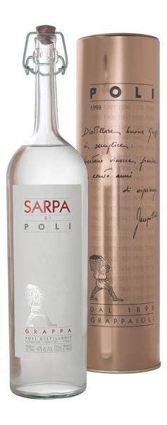 Grappa Sarpa di Poli Alk.40vol% 0,7l