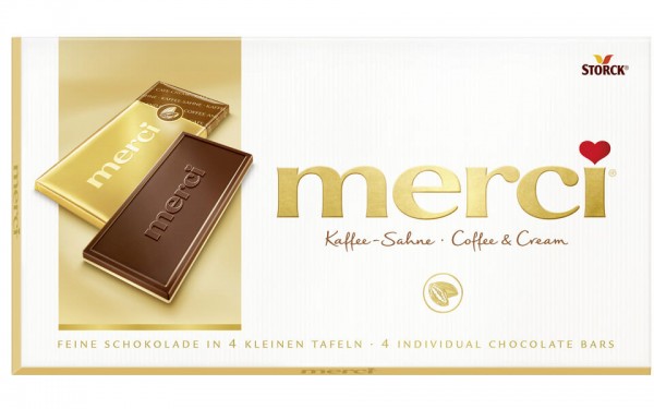 Storck - Merci Schokolade Kaffee-Sahne 100g