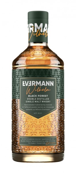 EVERMANN Single Malt Whisky WILHELM Alk.42vol.% 0,7l