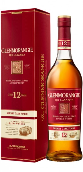 Glenmorangie Lasanta Highland Single Malt Scotch Whisky Alk. 46vol.% 0.7l Moet Hennessy Deutschland GmbH Wasgau Weinshop DE