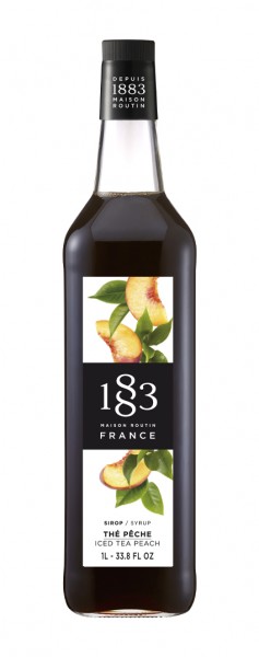 1883 Eistee Pfirsich Sirup 1l