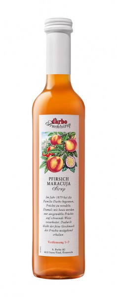 Darbo - Sirup Pfirsich-Maracuja 0,5l