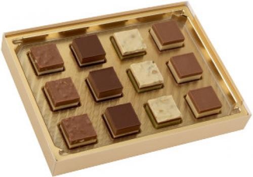 Lindt - Schicht-Nougat Pralines 125g