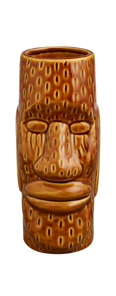 Fuchs Tiki Becher Easter Islander Braun 450ml Fuchs Gastronomiebedarf GmbH Wasgau Weinshop DE