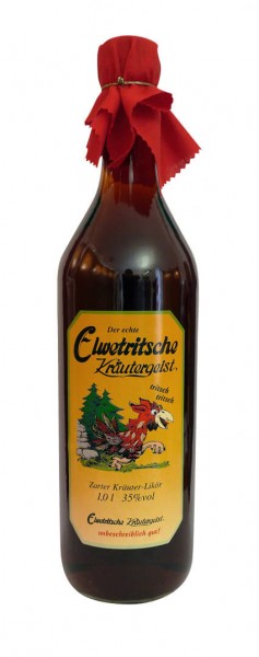 Scheibel Elwetritsche Kräuterlikör Alk.35vol.% 1l
