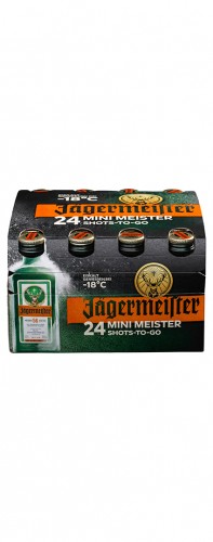 Jägermeister Alk.35vol% 24x0,02l Jägermeister Alk.35vol% 24x0,02l