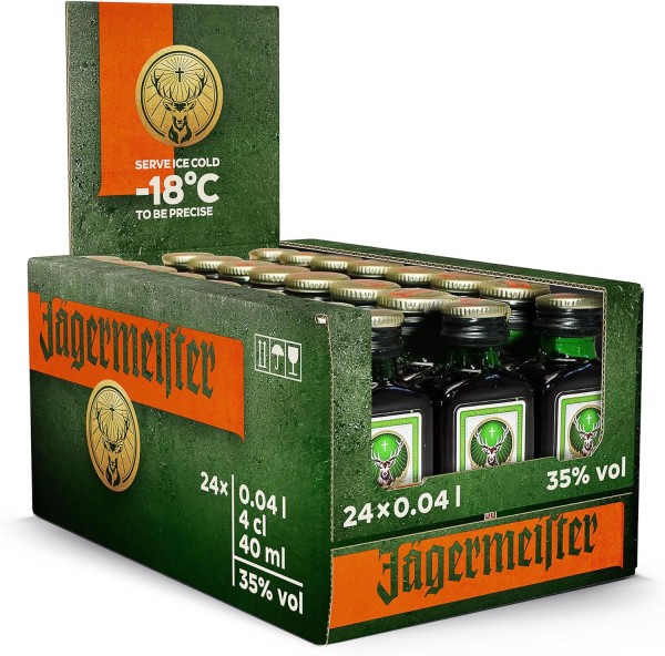 Jägermeister Alk.35vol.% 24 x 0,04l