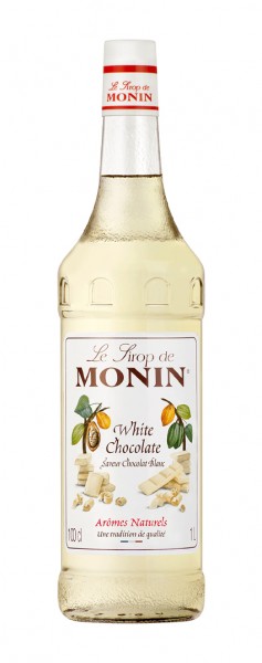 Monin Sirup weiße Schokolade 1,0l