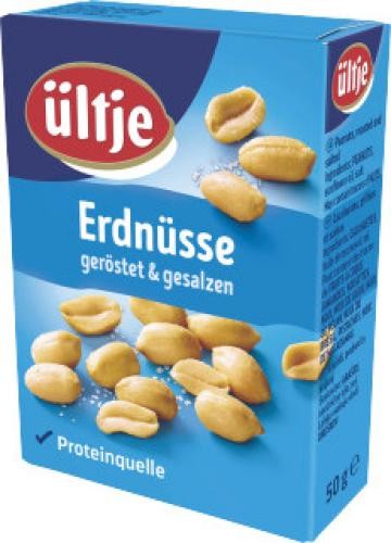 Ültje Erdnüsse gesalzen - 10x50g