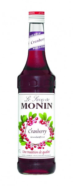 Monin Sirup Cranberry 0,25l