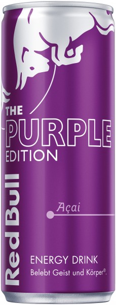 Red Bull Purple Edition Energy Drink 0,25l Dose