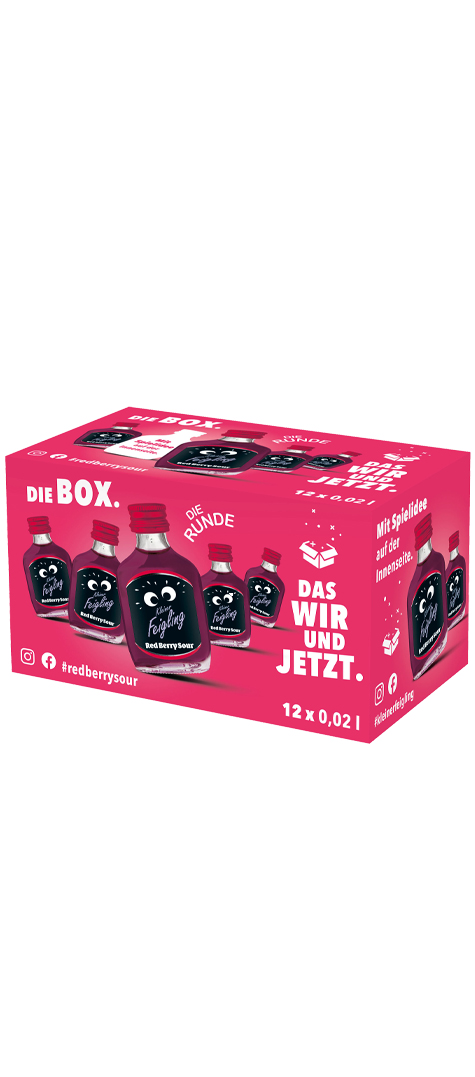 Kleiner Feigling Red Berry Sour Alk.15vol.% 12x0,02l